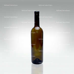 Бутылка 0,750 Бордо оливковая  (20/21/23) стекло оптом и по оптовым ценам в Армавире