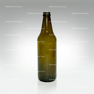 Бутылка 0,500 Варшава кронен оливковая стекло оптом и по оптовым ценам в Армавире