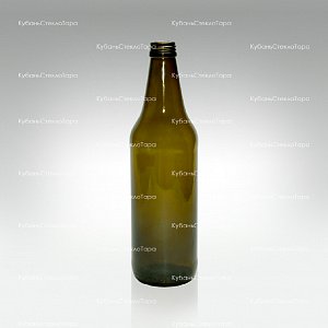Бутылка 0,500 Варшава кронен оливковая стекло оптом и по оптовым ценам в Армавире