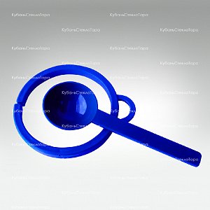 Кольцо и ложка на банку синие (82) оптом и по оптовым ценам в Армавире