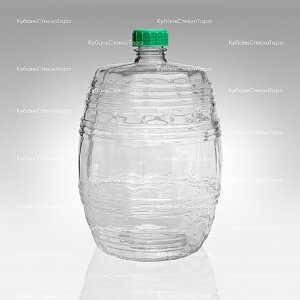 Бутыль 10,0 л Бочонок (прозрачный) стеклянный оптом и по оптовым ценам в Армавире
