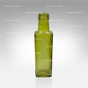 Бутылка 0,100  Гранит ВИНТ (28) Оливковая стекло оптом и по оптовым ценам в Армавире