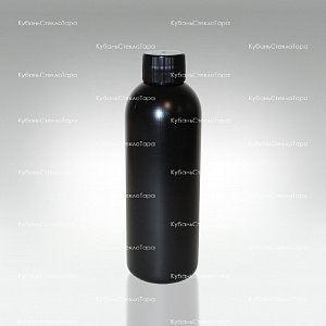 Флакон 0,200 л пластик черный (Din 24/410) оптом и по оптовым ценам в Армавире