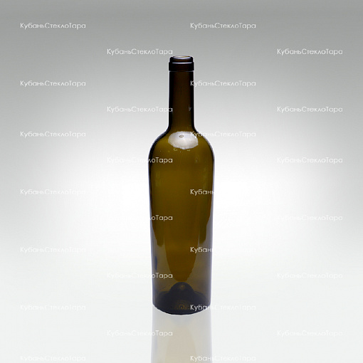 Бутылка 0,750 "Conicа" оливковая (20/21/23) стекло оптом и по оптовым ценам в Армавире