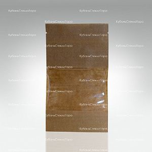 Крафт-пакет 105*185 окно 10см (зип-лок) оптом и по оптовым ценам в Армавире