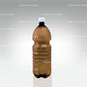 Бутылка ПЭТ 1,0 коричневая с колпачком (28) оптом и по оптовым ценам в Армавире