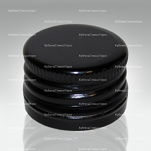 Колпачок алюминиевый с резьбой (25*17) черный в Армавире оптом и по оптовым ценам