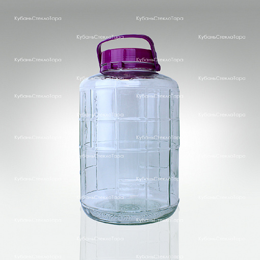 Бутыль (банка) стеклянный "фиолетовая" 16 л оптом и по оптовым ценам в Армавире
