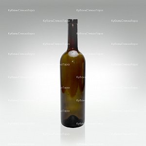 Бутылка 0,750 Бордо оливковая (П-29-А4) стекло оптом и по оптовым ценам в Армавире