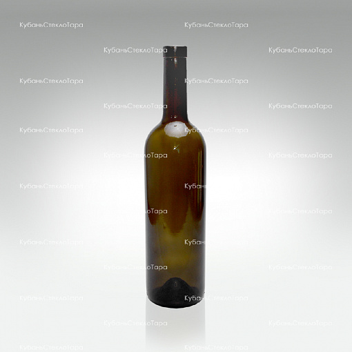 Бутылка 0,750 Бордо оливковая (П-29-А4) стекло оптом и по оптовым ценам в Армавире