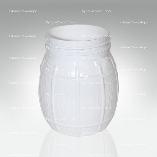 Пластик Бочонок 0,500 (82) Белый оптом и по оптовым ценам в Армавире