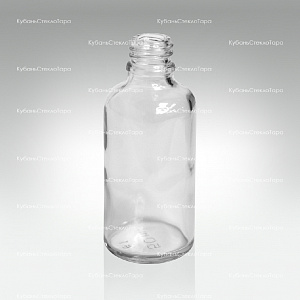 Флакон для капель 0,050 л (18) прозрачное стекло оптом и по оптовым ценам в Армавире