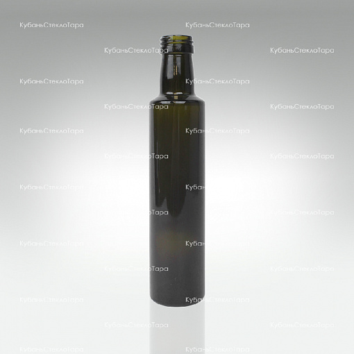 Бутылка 0,250  (31,5)"DORIKA" оливковая стекло оптом и по оптовым ценам в Армавире