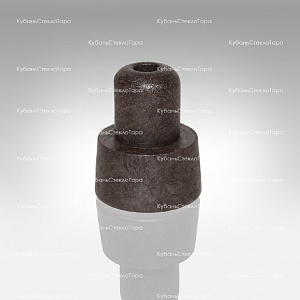 Пробка полимерная однокомпонентная для бутылок Bell коричневая в Армавире оптом и по оптовым ценам