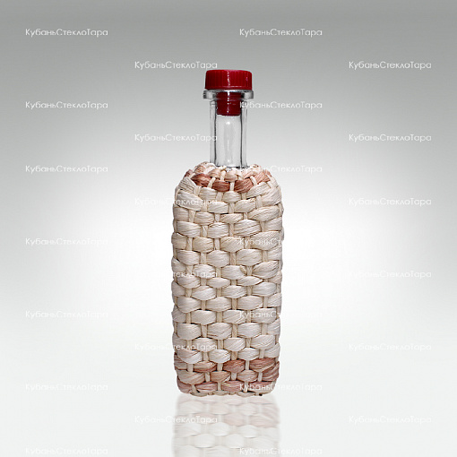 Бутылка 0,500 л. «Хуторок» (Оплетенная) стекло оптом и по оптовым ценам в Армавире
