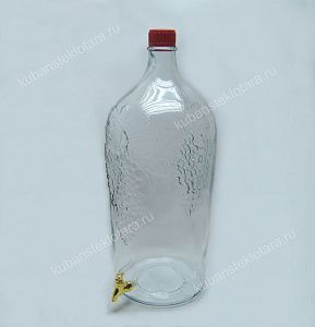 Бутыль 7,0 л "Симон" с краником  оптом и по оптовым ценам в Армавире