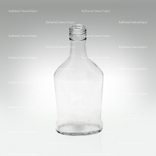 Бутылка 0,250 л "Фляжка"(28) стекло оптом и по оптовым ценам в Армавире