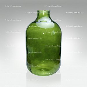 Бутыль 10 ТВИСТ (100) (зеленый) стеклянный оптом и по оптовым ценам в Армавире